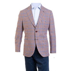 Sartorio Prince of Wales Wool Sport Jacket